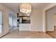Dining room features hardwood floors and is open to the updated kitchen and outside deck at 1830 Jan Hill Ne Ln, Atlanta, GA 30329