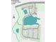 Community map showing residential lots, lake, playgrounds, pool, and walking trails at 2732 Harrison Dr, Lawrenceville, GA 30044