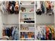 Organized closet with clothes, shoes, and toys neatly arranged on shelves and racks at 1590 Branthaven Ln, Auburn, GA 30011