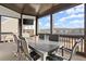 Enjoy the outdoors on this covered patio complete with modern seating, tv and relaxing space at 1590 Branthaven Ln, Auburn, GA 30011