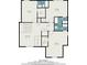 Detailed floor plan showcasing the layout of the second floor, including bedrooms and sitting room at 182 Broder Farms Dr, Stockbridge, GA 30281