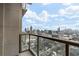 Condo balcony overlooking a stunning cityscape, with an open sky at 270 17Th Nw St # 3905, Atlanta, GA 30363