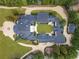 Aerial view of the home featuring its unique courtyard layout at , Roswell, GA 30075