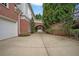 Brick archway over the driveway leading to the house at , Roswell, GA 30075