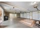 Spacious garage with multiple bays, storage, and stairs to the house at , Roswell, GA 30075