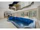 Gorgeous indoor pool area with floor-to-ceiling windows and a mirrored ceiling at , Roswell, GA 30075