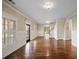 Spacious living room with hardwood floors, classic moldings, and plenty of natural light at , Roswell, GA 30075