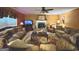 Spacious living room with comfortable seating, fireplace, and ample natural light at 2782 Wynhaven Oaks Way, Lawrenceville, GA 30043