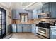 Well-equipped kitchen with stainless steel appliances and granite countertops at 5485 Brookstone Nw Dr, Acworth, GA 30101