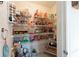 Walk in pantry with shelving at 5485 Brookstone Nw Dr, Acworth, GA 30101