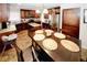Eat-in kitchen dining area with a large table and seating for six, next to gourmet kitchen at 139 6Th St, Auburn, GA 30011