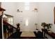 Bright, two-story foyer with hardwood floors, a decorative front door and decor, and a staircase on the left at 139 6Th St, Auburn, GA 30011