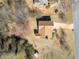 Overhead view of the house, showing its layout and the large, rectangular roof at 303 Wood Wind Dr, Woodstock, GA 30189