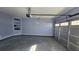 Spacious garage with built-in storage shelves at 115 Sunset Ln, Woodstock, GA 30189