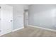 Bedroom featuring two doors and inspiring wall decals at 3313 Alhambra Cir, Hampton, GA 30228