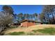 Well-kept brick house with a spacious yard and a classic design, surrounded by mature trees at 4218 Hideaway Dr, Tucker, GA 30084