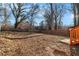 Spacious backyard with a wood fence and partial view of deck and house at 2058 Detroit Nw Ave, Atlanta, GA 30314