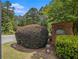 The River Ridge neighborhood entrance is clearly marked and well landscaped at 2436 Green Hollow Ct, Conyers, GA 30012