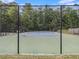 Enjoy a game of tennis on this well maintained and private tennis court at 2436 Green Hollow Ct, Conyers, GA 30012