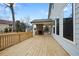 Wooden deck featuring an outdoor fireplace at 2517 Canopy Ct, Marietta, GA 30066