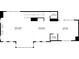 Floor plan displaying dimensions and layout of the home's Gathering room, dining area, and kitchen at 3856 Allegretto Cir, Atlanta, GA 30339