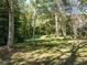 Scenic backyard with mature trees, perfect for enjoying nature and outdoor activities at 724 Se Cowan Se Rd, Conyers, GA 30094