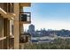 Balcony view overlooking the city, trees, and building at 795 Hammond Dr # 1812, Atlanta, GA 30328