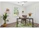Home office featuring a desk and chair with a large window at 169 Wadley Nw St, Atlanta, GA 30314