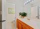 Bright bathroom with modern fixtures and a sleek vanity at 4106 Pine Heights Ne Dr, Atlanta, GA 30324