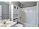 Bathroom with a tub/shower combo at 5362 Hickory Nw Knl, Norcross, GA 30071