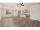 Open-concept living and kitchen space featuring modern finishes and abundant natural light at 1084 Georgian Point Dr, Lawrenceville, GA 30045