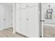 Hallway with custom built in storage at 2414 Cedar Wood Ct, Marietta, GA 30068