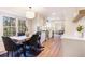 Inviting eat in kitchen and dining area filled with natural light and stylish decor at 2818 Thornbriar Rd, Atlanta, GA 30340