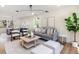 Bright living room with modern furnishings and an open floor plan at 2818 Thornbriar Rd, Atlanta, GA 30340