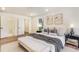 Main bedroom shows ensuite bathroom, recessed lighting, and wood floors at 2818 Thornbriar Rd, Atlanta, GA 30340