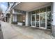 Exterior view of The Plaza Midtown, featuring modern architecture and inviting entrance at 44 Peachtree Ne Pl # 1225, Atlanta, GA 30309
