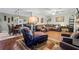 Cozy living room with hardwood floors and comfortable furniture at 2316 Watson Fain Trl, Loganville, GA 30052