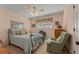 Comfortable bedroom with a window and a soft color palette at 3439 Elm Creek Nw Dr, Marietta, GA 30064