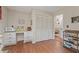 Kitchenette with workspace, storage cabinets and access to bedroom at 3439 Elm Creek Nw Dr, Marietta, GA 30064