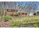 Beautiful brick house featuring a well-maintained lawn with mature trees and a welcoming front porch at 2447 Caladium Ne Dr, Atlanta, GA 30345