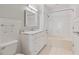Bathroom with a vanity, combination shower-bathtub, neutral paint and a light fixture above mirror at 2255 Peachtree Ne Rd # 426, Atlanta, GA 30309