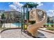 Attractive community playground with slide, climbing features, and clear view to the pool at 116 Holly View Ln, Canton, GA 30114