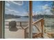 View of the lake from the deck, highlighting the property's waterfront location and outdoor living at 885 Malcom Rd, Covington, GA 30014