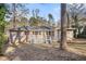 View of the backyard featuring a raised wood deck at 2239 Pinewood Dr, Decatur, GA 30032