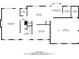 Detailed floor plan of the home's first level showcasing the kitchen, living and dining areas at 1293 Wynford Colony Sw, Marietta, GA 30064