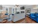 Bright living room with hardwood floors, large windows, and stylish decor at 1293 Wynford Colony Sw, Marietta, GA 30064