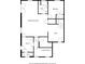 Finished basement plan includes a recreation room, laundry room, an additional room, and a bathroom at 3125 Peachtree Ne Dr, Atlanta, GA 30305