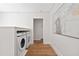 Convenient laundry area with side-by-side washer and dryer at 1007 S Candler St, Decatur, GA 30030