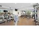 Fully-equipped gym with treadmills, weights, and various fitness machines for a complete workout at 2828 Peachtree Nw Rd # 1701, Atlanta, GA 30305