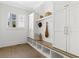 Well-organized mudroom with custom cabinets, bench seating, and ample storage at 52 25Th Nw St, Atlanta, GA 30309